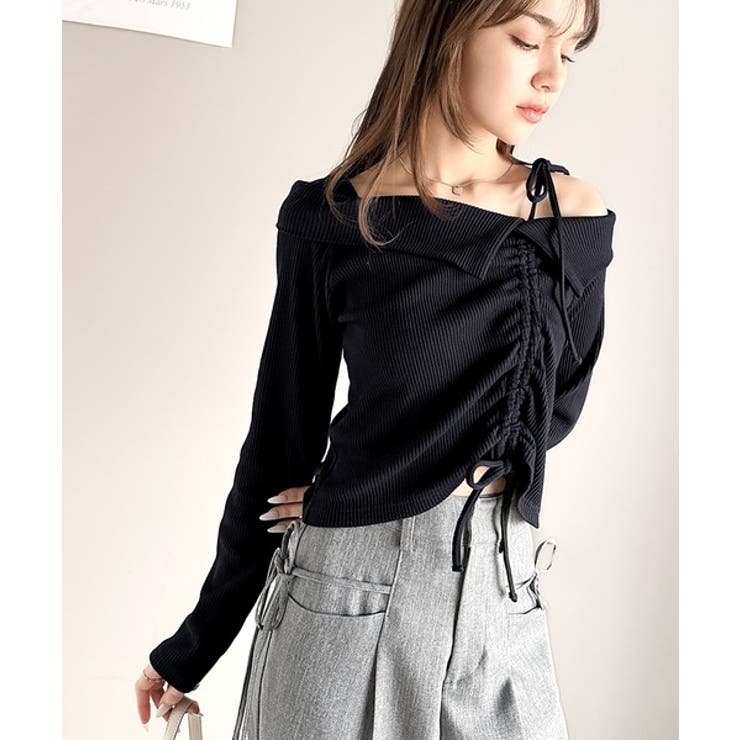 【mily bilet】エレガントな大人カジュアル。マルチウェイオフショル肩リボ… | Classical Elf  | 詳細画像12 