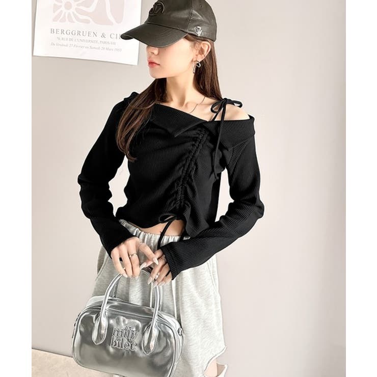 【mily bilet】エレガントな大人カジュアル。マルチウェイオフショル肩リボ… | Classical Elf  | 詳細画像16 