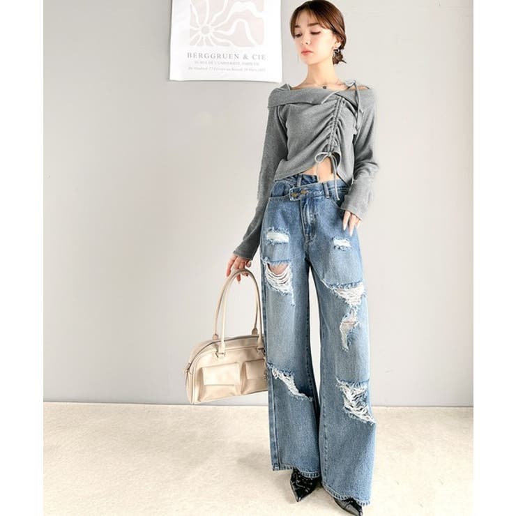 【mily bilet】エレガントな大人カジュアル。マルチウェイオフショル肩リボ… | Classical Elf  | 詳細画像27 