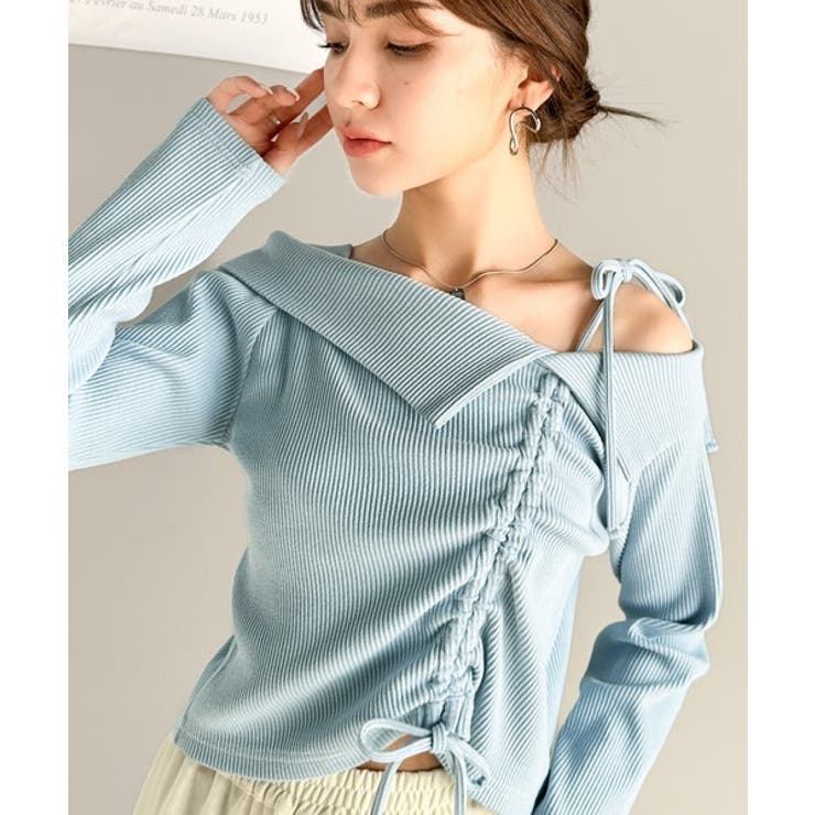 【mily bilet】エレガントな大人カジュアル。マルチウェイオフショル肩リボ… | Classical Elf  | 詳細画像28 