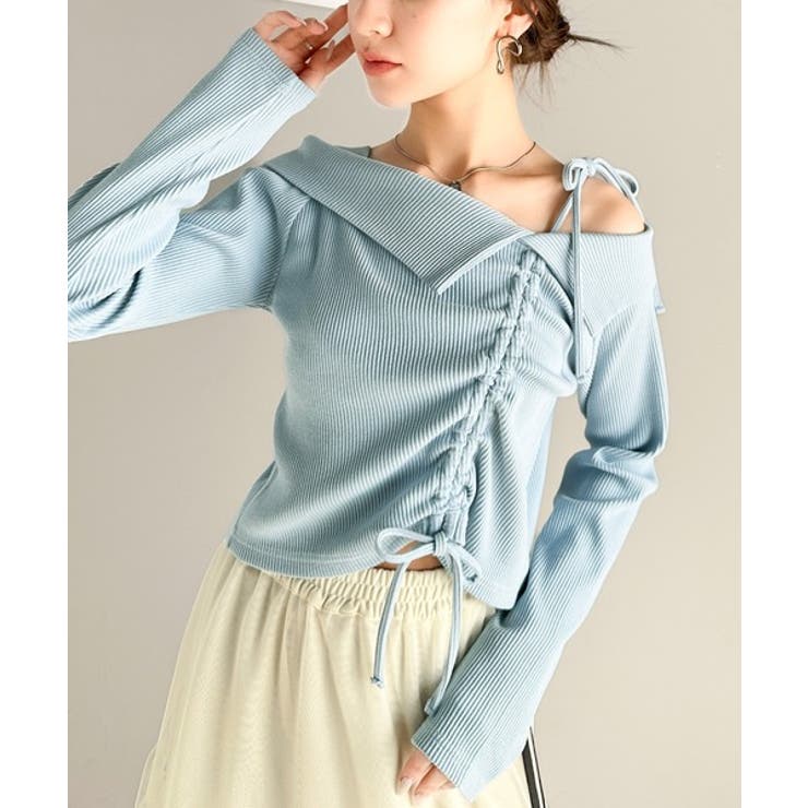 【mily bilet】エレガントな大人カジュアル。マルチウェイオフショル肩リボ… | Classical Elf  | 詳細画像32 