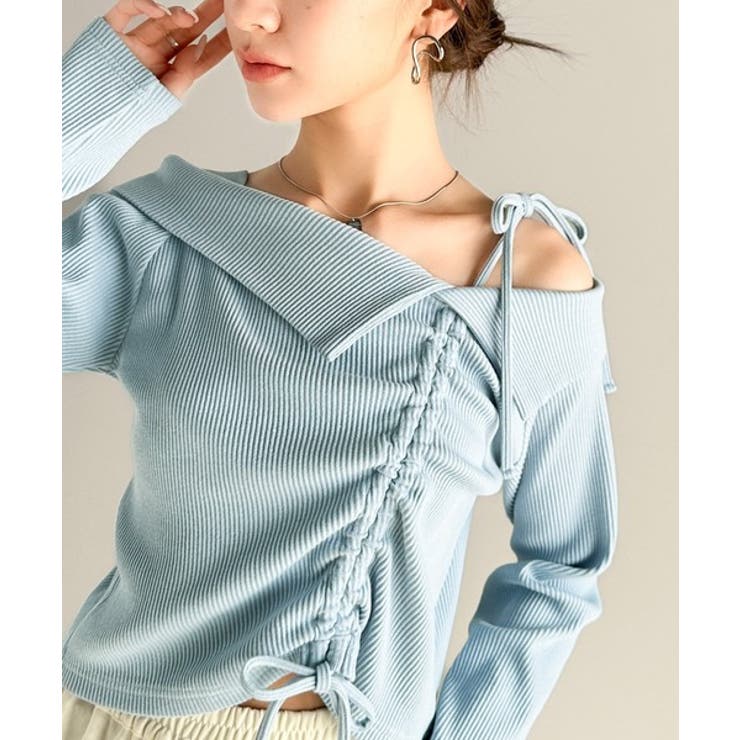 【mily bilet】エレガントな大人カジュアル。マルチウェイオフショル肩リボ… | Classical Elf  | 詳細画像34 