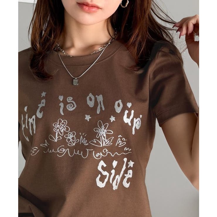 チョコレート | 【mily bilet】大人の上品グラフティ。ハンドペイントライクシルバープリン… | Classical Elf 