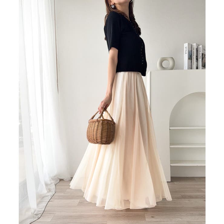 【mily bilet】上品な微配色がクラス感を底上げ♪グラデーションチュールフ… | Classical Elf  | 詳細画像9 