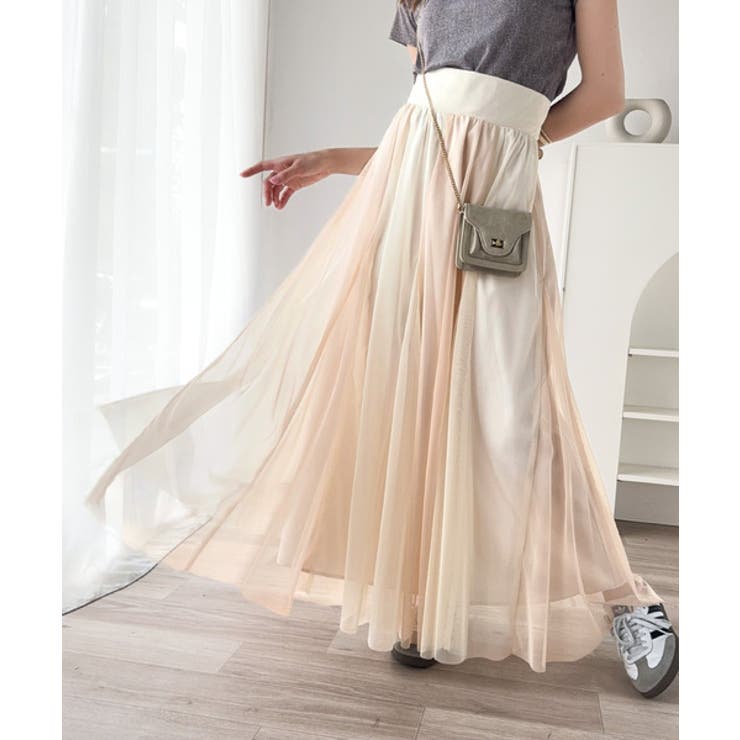 【mily bilet】上品な微配色がクラス感を底上げ♪グラデーションチュールフ… | Classical Elf  | 詳細画像10 