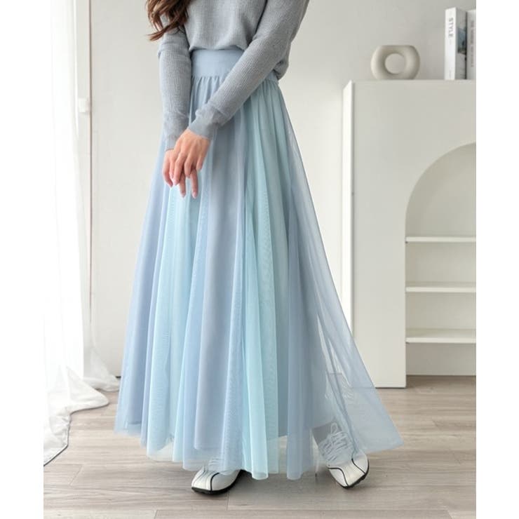 【mily bilet】上品な微配色がクラス感を底上げ♪グラデーションチュールフ… | Classical Elf  | 詳細画像27 