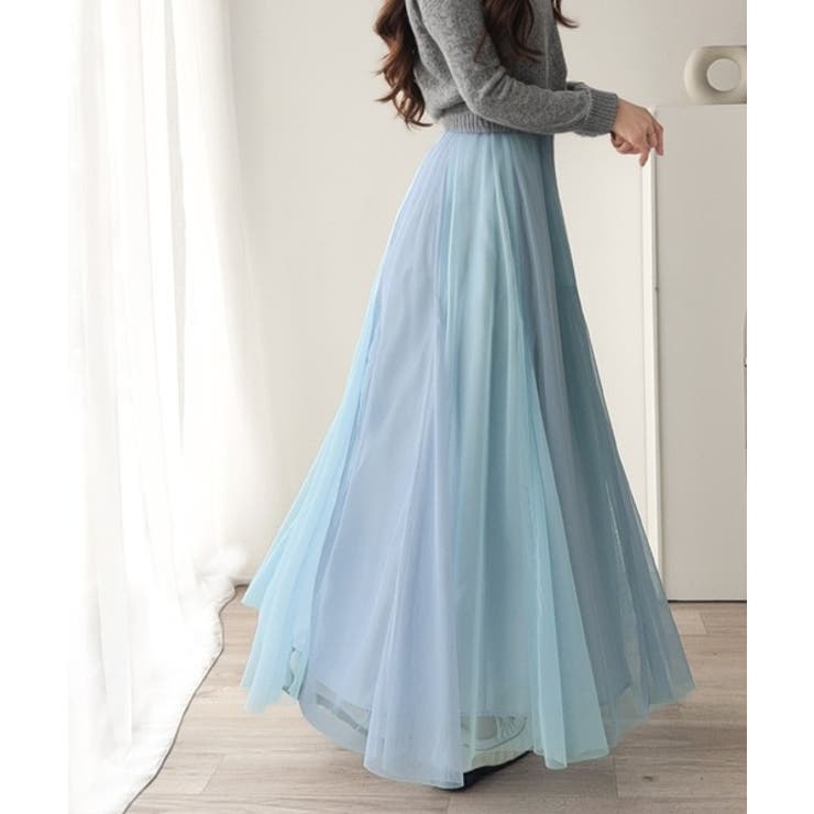 【mily bilet】上品な微配色がクラス感を底上げ♪グラデーションチュールフ… | Classical Elf  | 詳細画像29 