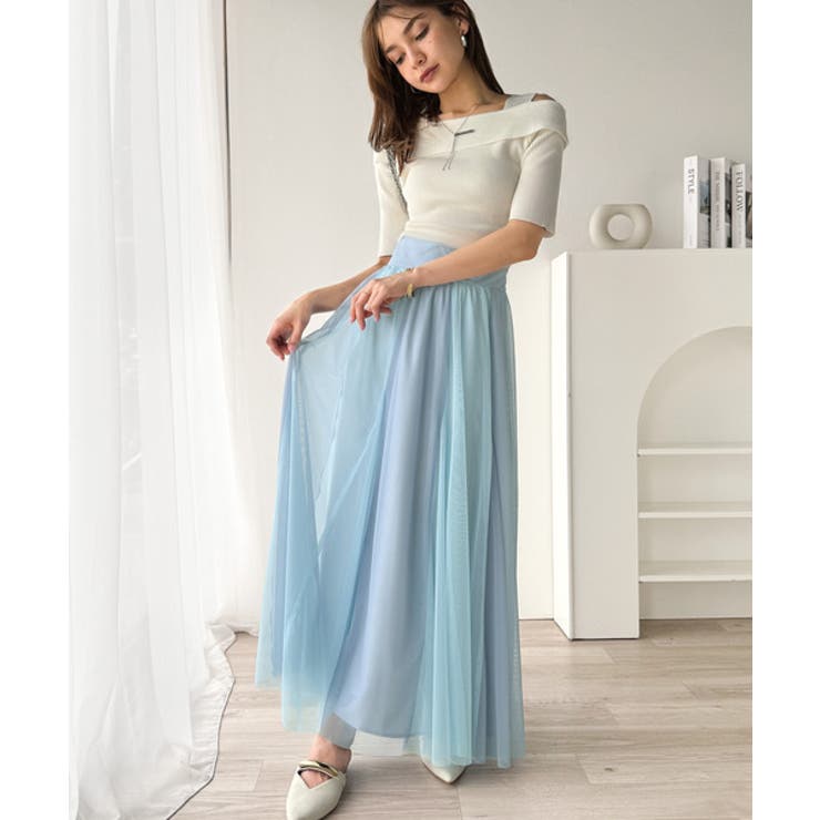 【mily bilet】上品な微配色がクラス感を底上げ♪グラデーションチュールフ… | Classical Elf  | 詳細画像36 