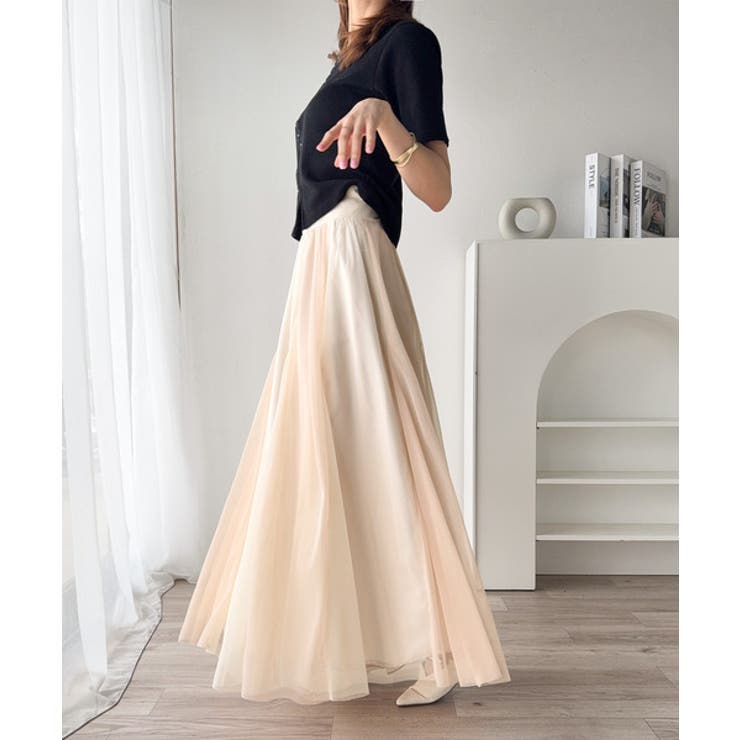 【mily bilet】上品な微配色がクラス感を底上げ♪グラデーションチュールフ… | Classical Elf  | 詳細画像6 