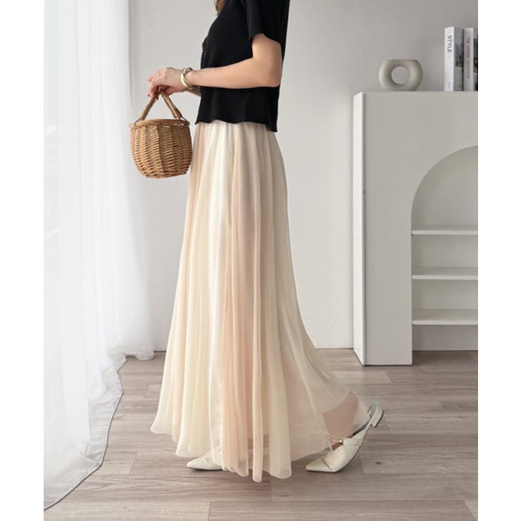 【mily bilet】上品な微配色がクラス感を底上げ♪グラデーションチュールフ… | Classical Elf  | 詳細画像7 