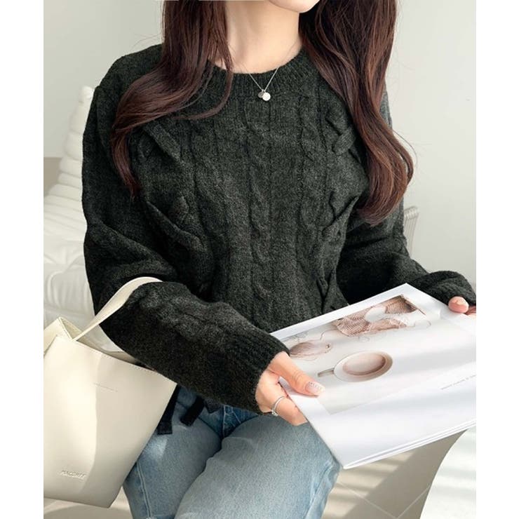 【mily bilet】前も後ろも可愛く映える、大人フェミニン。前後２WAYリボ… | Classical Elf  | 詳細画像12 