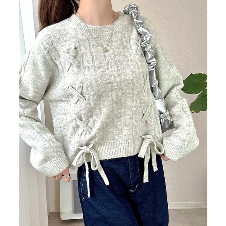 【mily bilet】前も後ろも可愛く映える、大人フェミニン。前後２WAYリボ… | Classical Elf  | 詳細画像16 