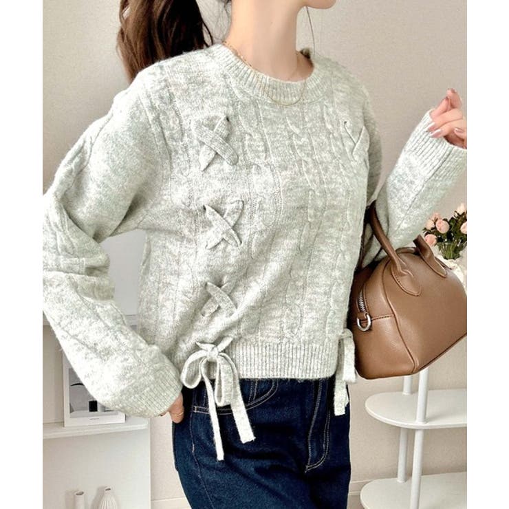 【mily bilet】前も後ろも可愛く映える、大人フェミニン。前後２WAYリボ… | Classical Elf  | 詳細画像21 