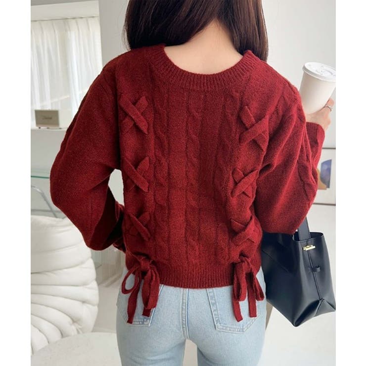 【mily bilet】前も後ろも可愛く映える、大人フェミニン。前後２WAYリボ… | Classical Elf  | 詳細画像29 