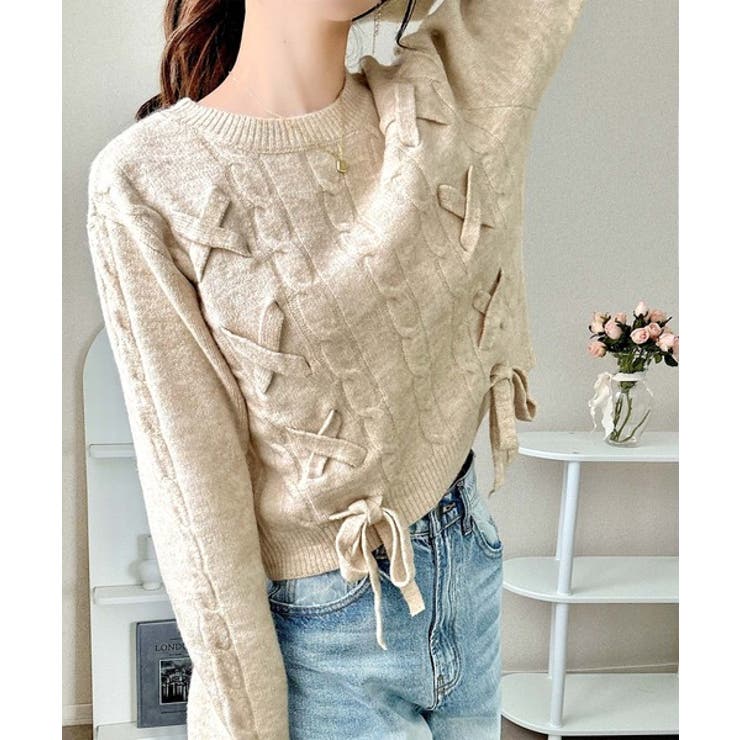 【mily bilet】前も後ろも可愛く映える、大人フェミニン。前後２WAYリボ… | Classical Elf  | 詳細画像2 