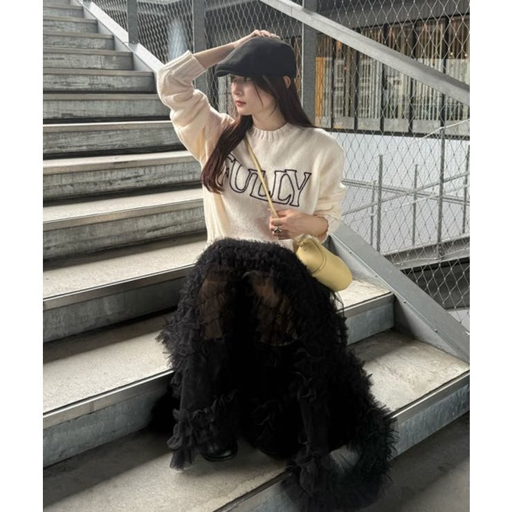 【mily bilet】ハンドステッチライクロゴデザインニット | Classical Elf  | 詳細画像10 