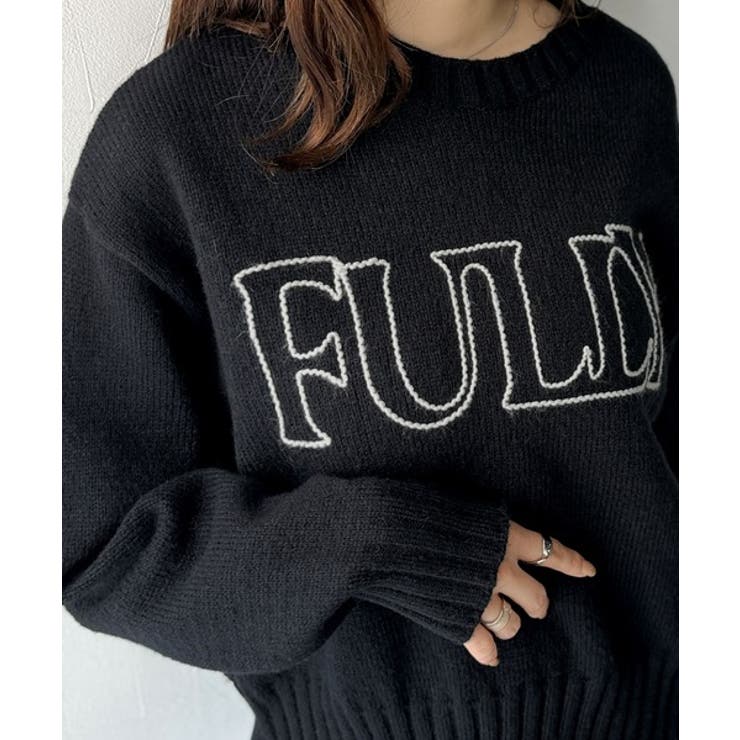 【mily bilet】ハンドステッチライクロゴデザインニット | Classical Elf  | 詳細画像27 