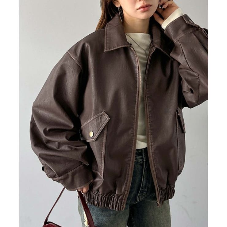 【mily bilet】ファー襟取り外し可能◎ヴィンテージライクダメージフェイク… | Classical Elf  | 詳細画像15 