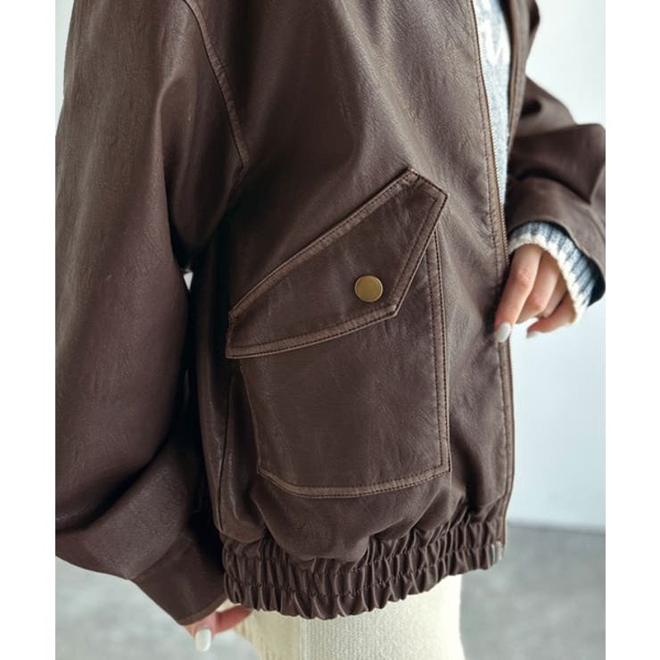 【mily bilet】ファー襟取り外し可能◎ヴィンテージライクダメージフェイク… | Classical Elf  | 詳細画像22 