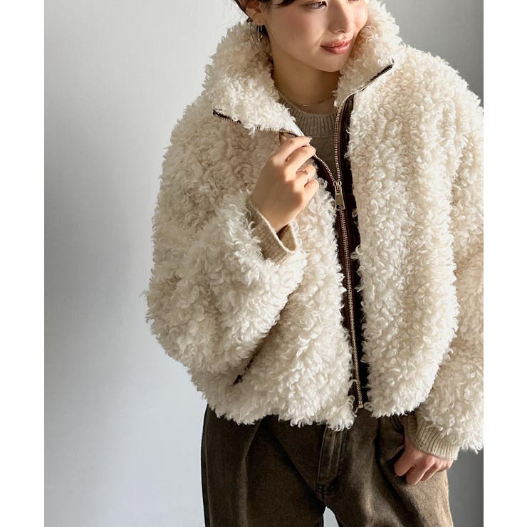 【mily bilet】ふわふわのボリューム感♪フェイクレザーテープ使いプードル… | Classical Elf  | 詳細画像9 