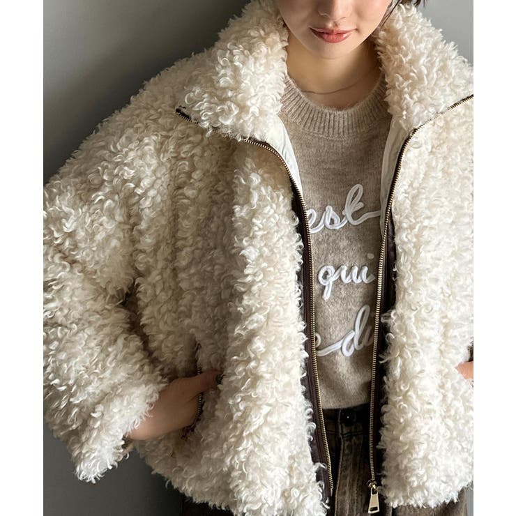 【mily bilet】ふわふわのボリューム感♪フェイクレザーテープ使いプードル… | Classical Elf  | 詳細画像10 