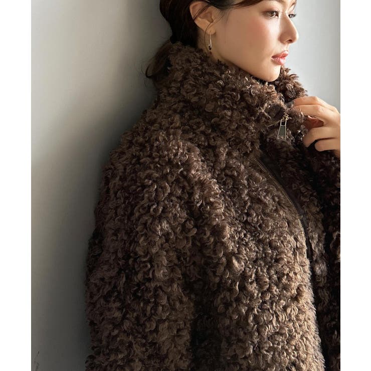 【mily bilet】ふわふわのボリューム感♪フェイクレザーテープ使いプードル… | Classical Elf  | 詳細画像13 