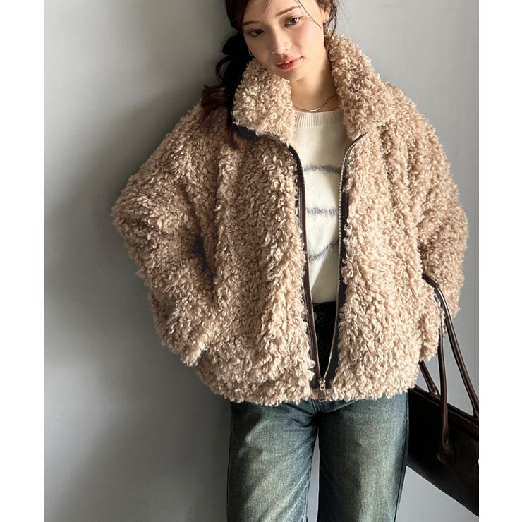 【mily bilet】ふわふわのボリューム感♪フェイクレザーテープ使いプードル… | Classical Elf  | 詳細画像22 