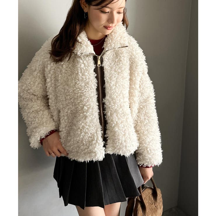 【mily bilet】ふわふわのボリューム感♪フェイクレザーテープ使いプードル… | Classical Elf  | 詳細画像5 