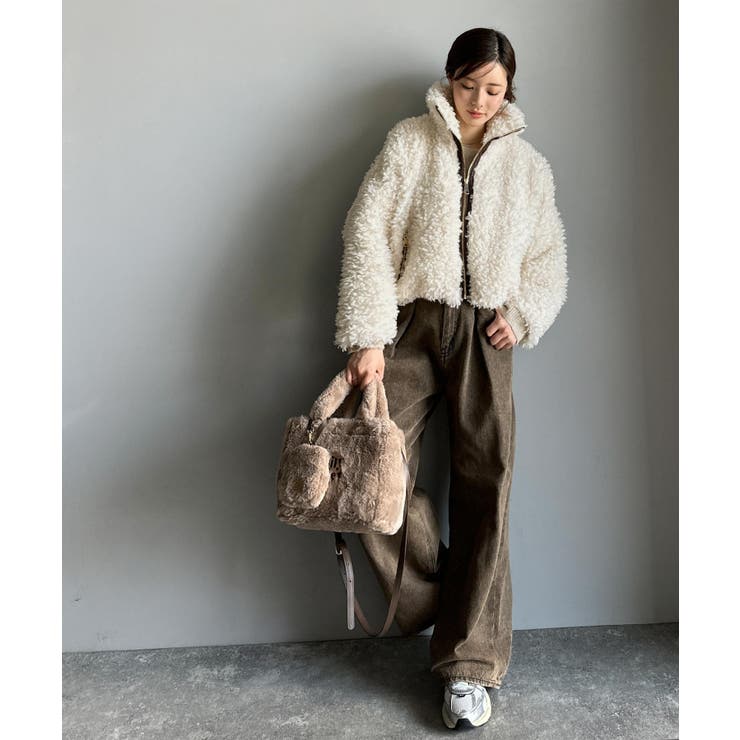 【mily bilet】ふわふわのボリューム感♪フェイクレザーテープ使いプードル… | Classical Elf  | 詳細画像6 