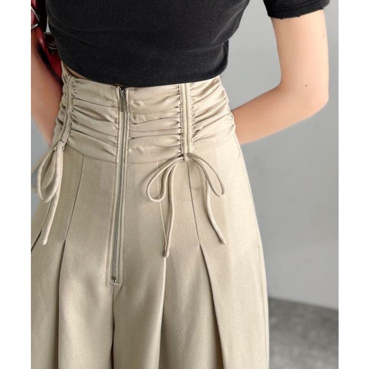 ウエストシャーリングハイウェストワイドパンツ | Classical Elf  | 詳細画像7