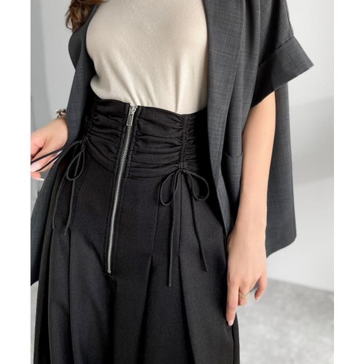 ウエストシャーリングハイウェストワイドパンツ | Classical Elf  | 詳細画像10