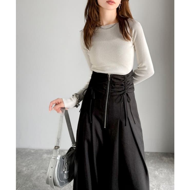 ウエストシャーリングハイウェストワイドパンツ | Classical Elf  | 詳細画像12