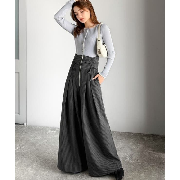 ウエストシャーリングハイウェストワイドパンツ | Classical Elf  | 詳細画像19