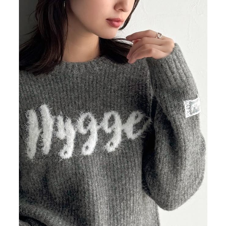 【mily bilet】フェザージャガードロゴミックスニットプルオーバー | Classical Elf  | 詳細画像14 