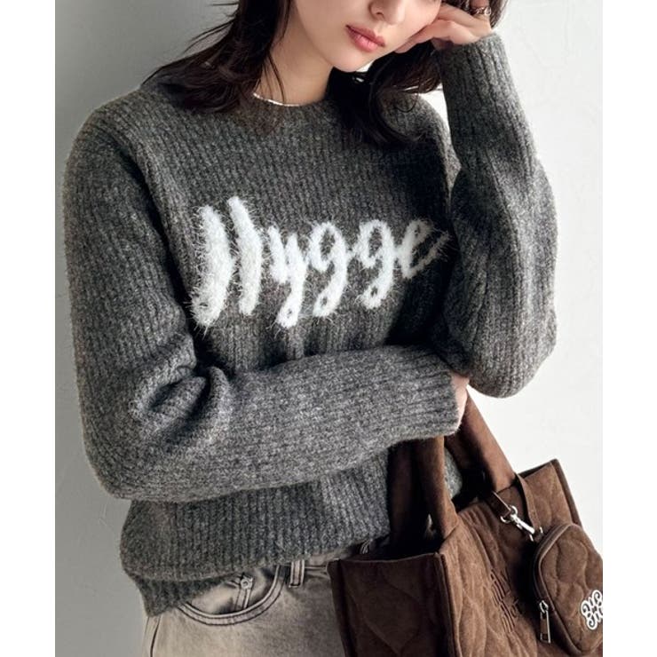 【mily bilet】フェザージャガードロゴミックスニットプルオーバー | Classical Elf  | 詳細画像18 