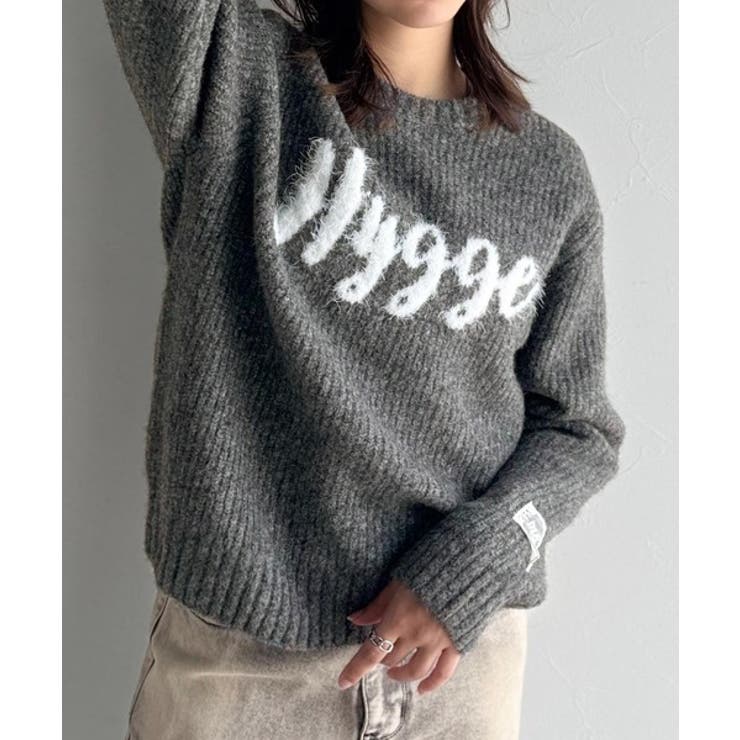 【mily bilet】フェザージャガードロゴミックスニットプルオーバー | Classical Elf  | 詳細画像20 