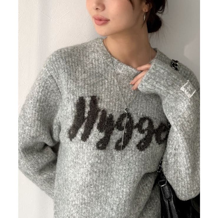 【mily bilet】フェザージャガードロゴミックスニットプルオーバー | Classical Elf  | 詳細画像26 