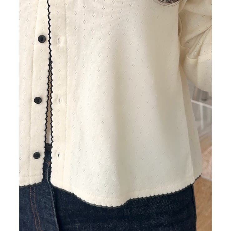 【mily bilet】ピコレースで甘さをひとさじ♪パターンメッシュヘンリーロン… | Classical Elf  | 詳細画像38 