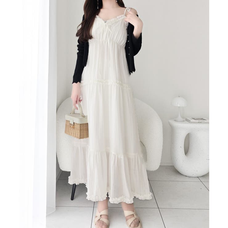 【mily bilet】周囲の視線を集める華やかな一着。前後2wayフリルデザイ… | Classical Elf  | 詳細画像6 