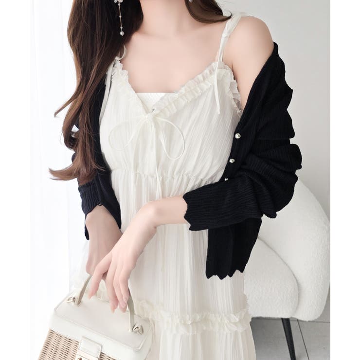 【mily bilet】周囲の視線を集める華やかな一着。前後2wayフリルデザイ… | Classical Elf  | 詳細画像7 