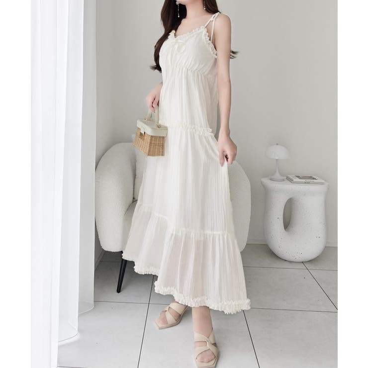 【mily bilet】周囲の視線を集める華やかな一着。前後2wayフリルデザイ… | Classical Elf  | 詳細画像9 