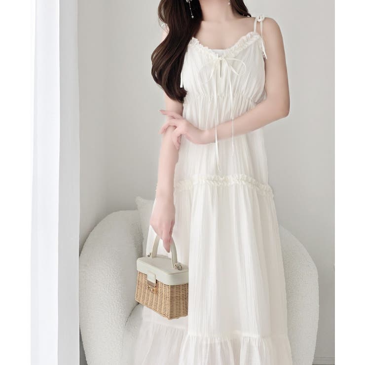 【mily bilet】周囲の視線を集める華やかな一着。前後2wayフリルデザイ… | Classical Elf  | 詳細画像10 