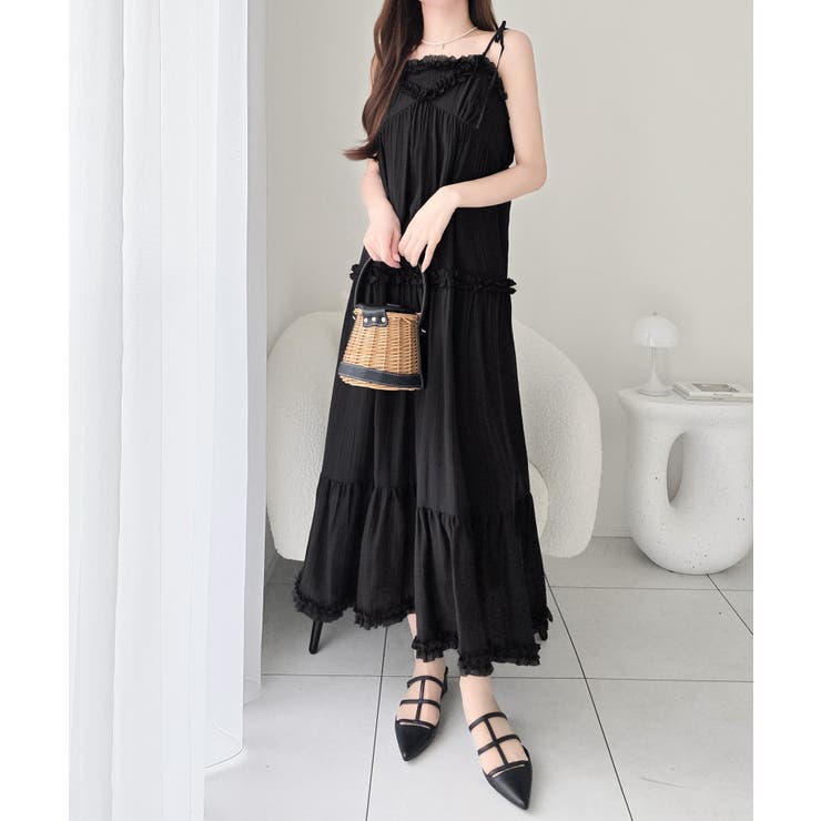 【mily bilet】周囲の視線を集める華やかな一着。前後2wayフリルデザイ… | Classical Elf  | 詳細画像14 