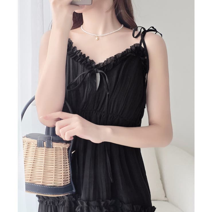 【mily bilet】周囲の視線を集める華やかな一着。前後2wayフリルデザイ… | Classical Elf  | 詳細画像15 