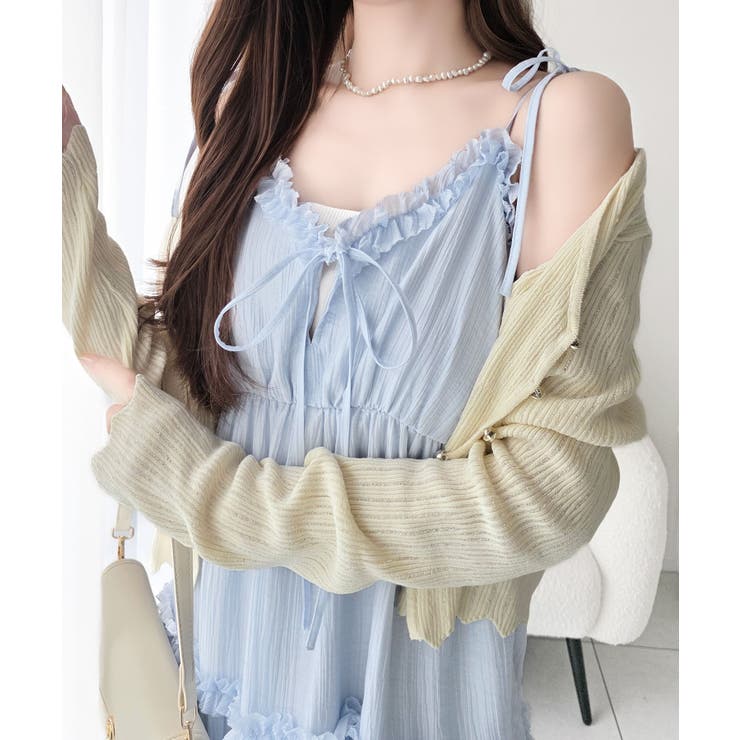 【mily bilet】周囲の視線を集める華やかな一着。前後2wayフリルデザイ… | Classical Elf  | 詳細画像30 