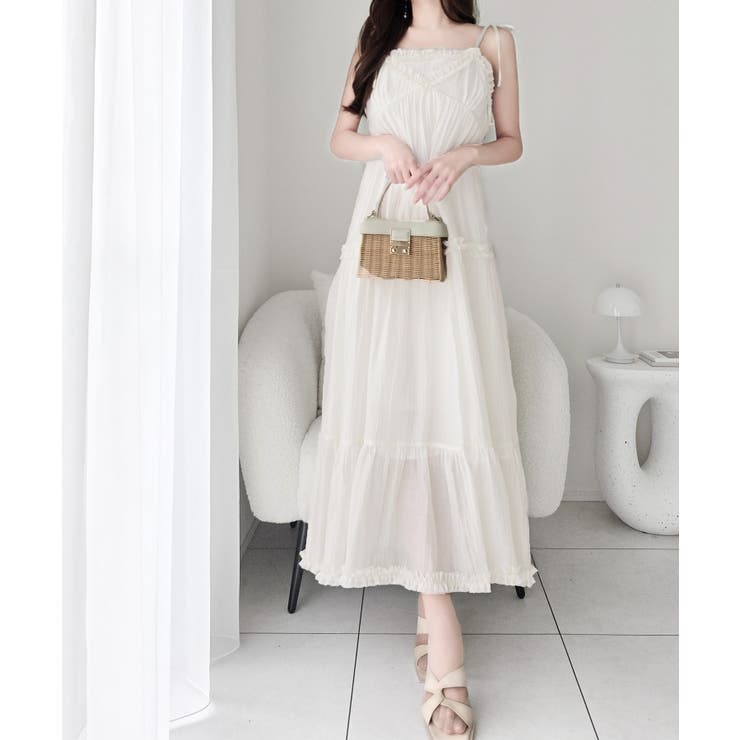 【mily bilet】周囲の視線を集める華やかな一着。前後2wayフリルデザイ… | Classical Elf  | 詳細画像4 