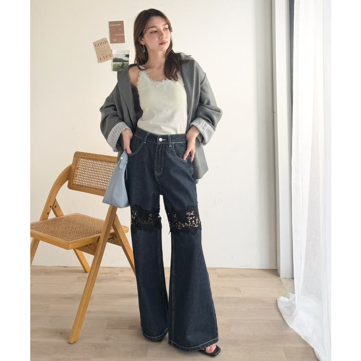 【mily bilet】大人女子の日常に、さりげないスパイスを。 バイカラーテレ… | Classical Elf  | 詳細画像3 