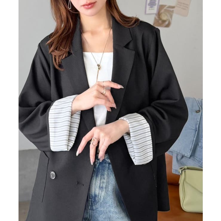 ブラック | 【mily bilet】折ってもかわいい♪春まで着れちゃう万能アイテム。裏地付き… | Classical Elf 