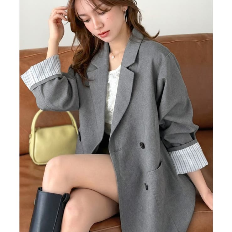 チャコール | 【mily bilet】折ってもかわいい♪春まで着れちゃう万能アイテム。裏地付き… | Classical Elf 