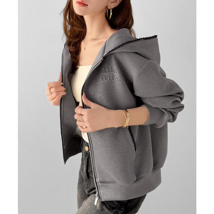 【mily bilet】きらっとラメが映える♪ワッペン付きダブルジップピコレース… | Classical Elf  | 詳細画像14 